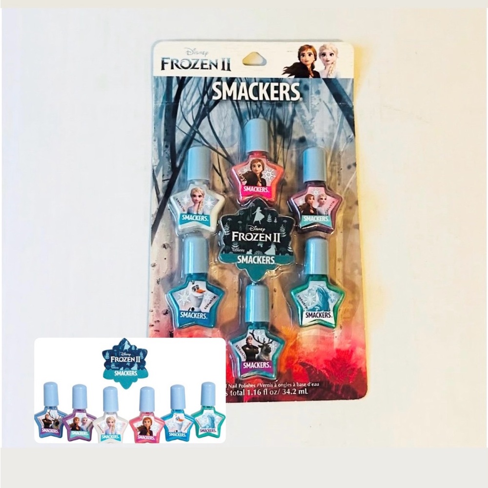 Disney Frozen 2 Smackers 6 Piece Nail Polish Gift Set